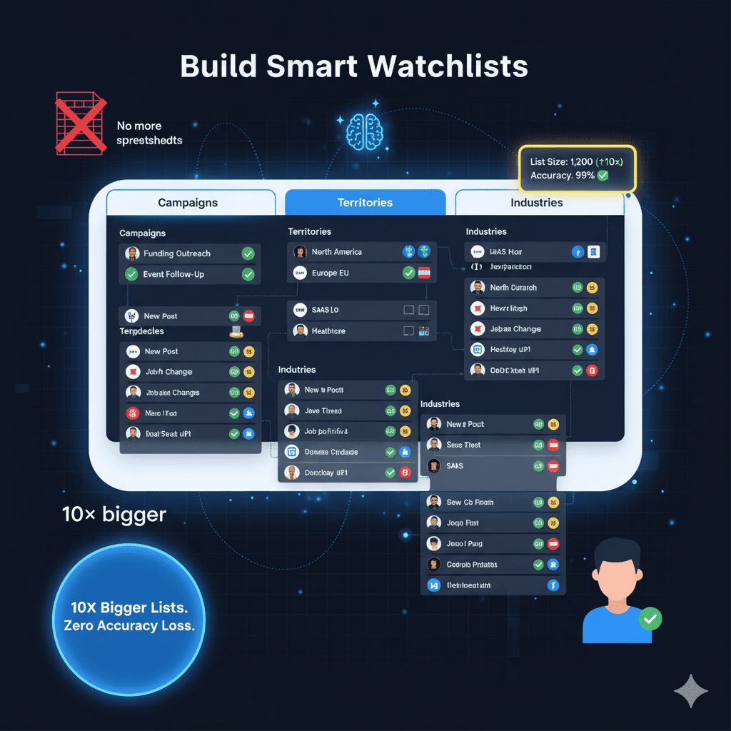 Build Smart Watchlists