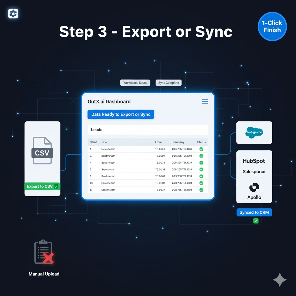 Export or Sync