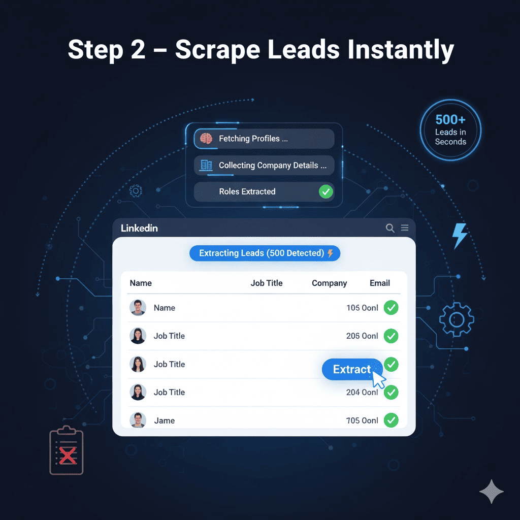 Scrape Leads Instantly